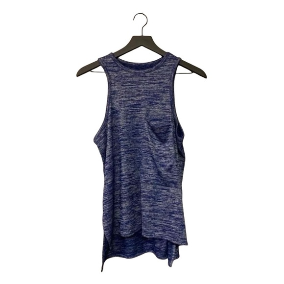 RAG & BONE/JEAN Heathered Blue Pocket Tank - Picture 1 of 1
